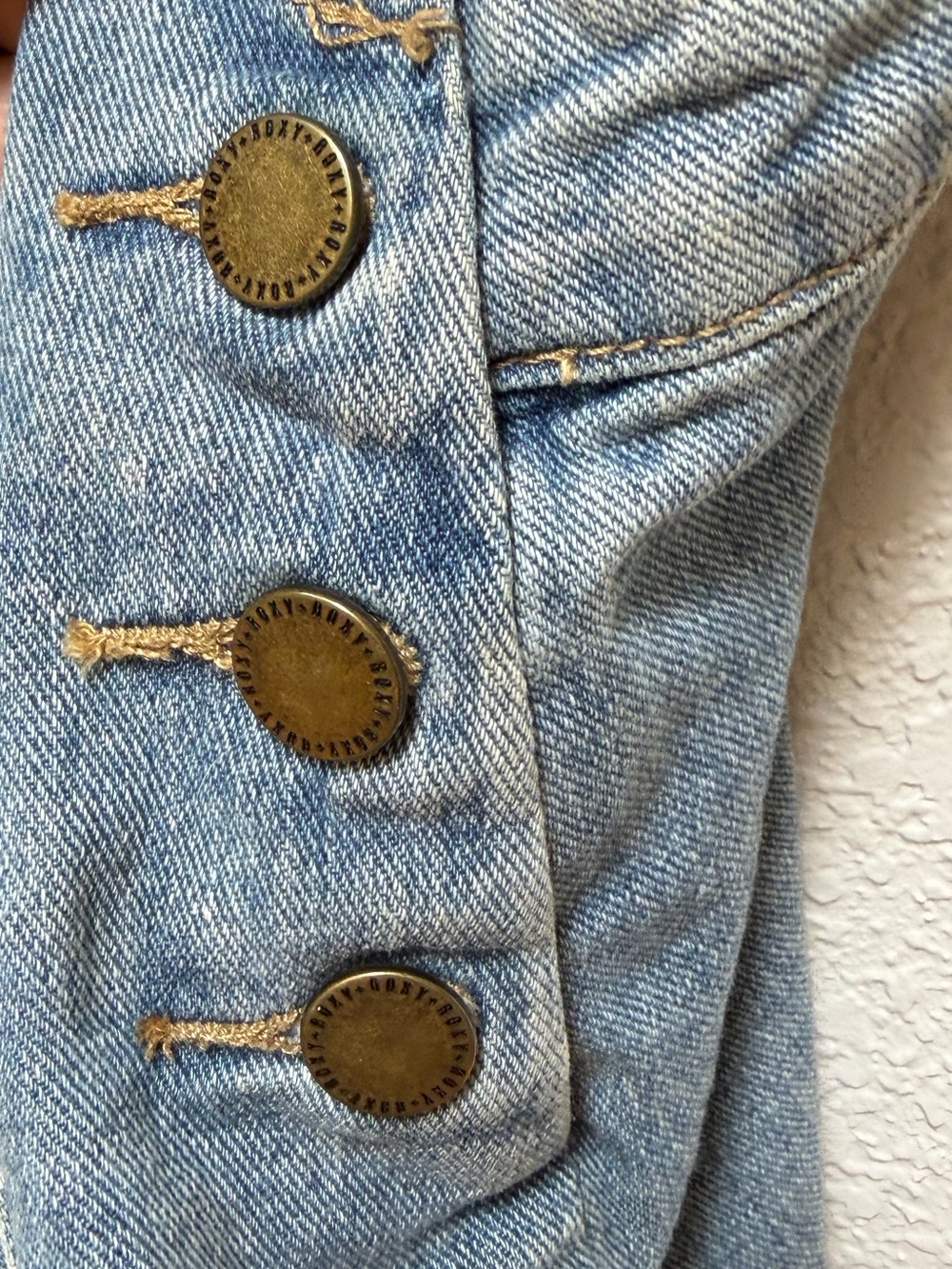 Roxy Denim Overall Dress Size Small - Picture 3 of 5